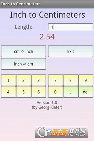 英寸到厘米appV3.0