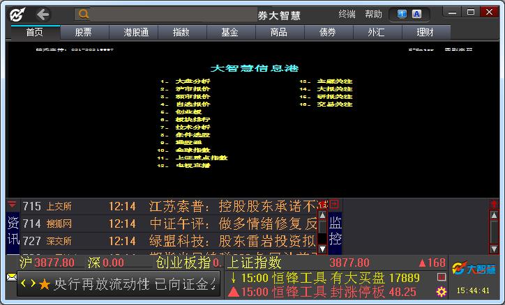 国海证券大智慧下载7.6专业版