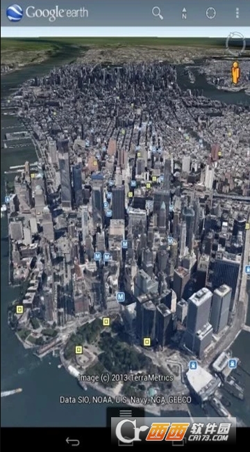 谷歌衛(wèi)星地圖google earthV9.155.0.2中文免費(fèi)版