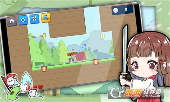 瘋狂貓爾夫安卓版(Crazy Golf Cat)v1.7.7