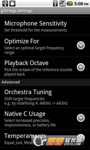 gstrings調(diào)音器中文版2023最新版2.3.3